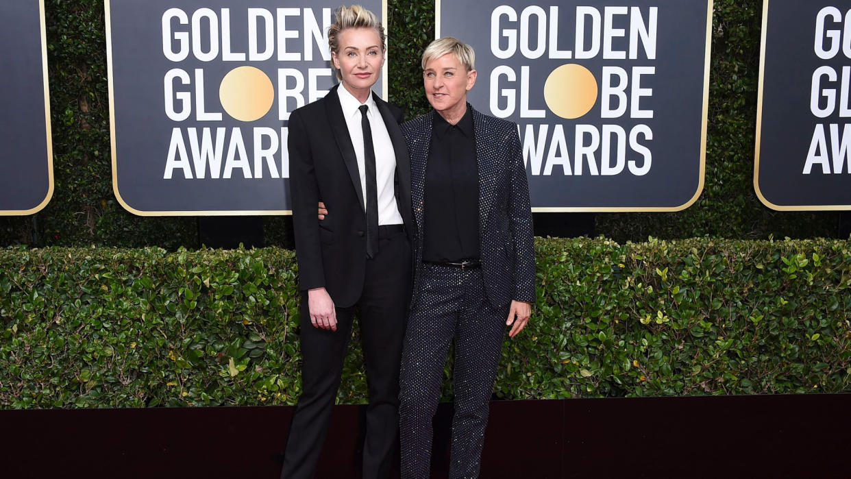 Portia de Rossi, Ellen DeGeneres.