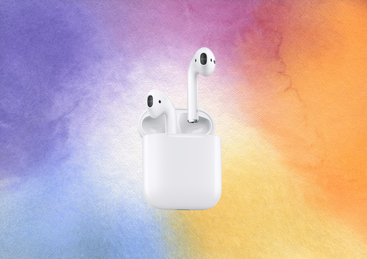Save 31 percent on these Apple AirPods. (Photo: Amazon)