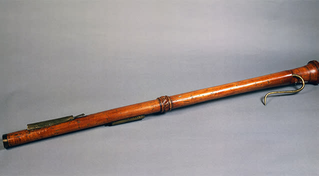 When officers arrived at the scene, they found musician Eric Barga, 22, playing some scales on his bassoon. Source: Getty Images / Stock image