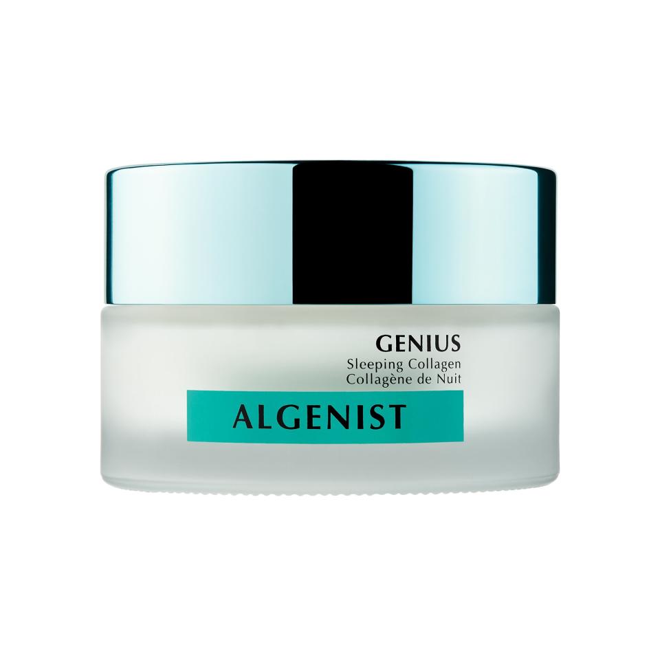 <p><a href="https://go.redirectingat.com?id=74968X1596630&url=https%3A%2F%2Fwww.sephora.com%2Fproduct%2Fgenius-sleeping-collagen-P439055&sref=https%3A%2F%2Fwww.goodhousekeeping.com%2Fbeauty%2Fanti-aging%2Fg41845575%2Fface-moisturizer-for-dry-skin%2F" rel="nofollow noopener" target="_blank" data-ylk="slk:Shop Now;elm:context_link;itc:0;sec:content-canvas" class="link ">Shop Now</a></p><p>Genius Sleeping Collagen</p><p>sephora.com</p><p>$98.00</p><span class="copyright">Algenist</span>