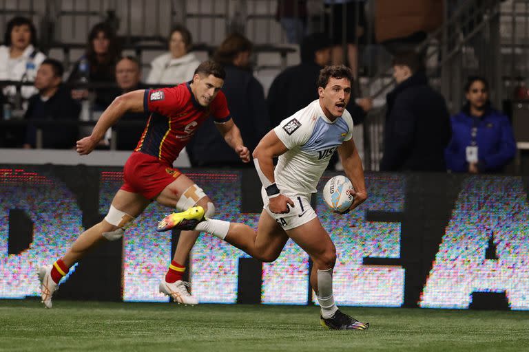 Rodrigo Isgró, referente de Pumas 7s y el mejor jugador del mundo en la especialidad en 2023, será protagonista de los playoffs del Seven de Vancouver.