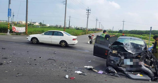 小客車撞上大貨車台82線爆發死亡車禍釀1死5傷