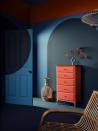 <p>A red chest of drawers is ideal for a contemporary room, and the look works best when mixed with neutrals. With five practical drawers, this design is ideal for storing clothes and accessories in the bedroom. If red isn't your hue, you'll be pleased to know that there are six other colours to choose from. </p><p><a class="link " href="https://www.barkerandstonehouse.co.uk/theodore-5-drawer-tall-chest" rel="nofollow noopener" target="_blank" data-ylk="slk:BUY NOW;elm:context_link;itc:0;sec:content-canvas">BUY NOW</a></p><p><strong><strong>Follow House Beautiful on <a href="https://www.instagram.com/housebeautifuluk/" rel="nofollow noopener" target="_blank" data-ylk="slk:Instagram;elm:context_link;itc:0;sec:content-canvas" class="link ">Instagram</a>.</strong></strong></p>