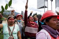 Anti-government protests in Quito