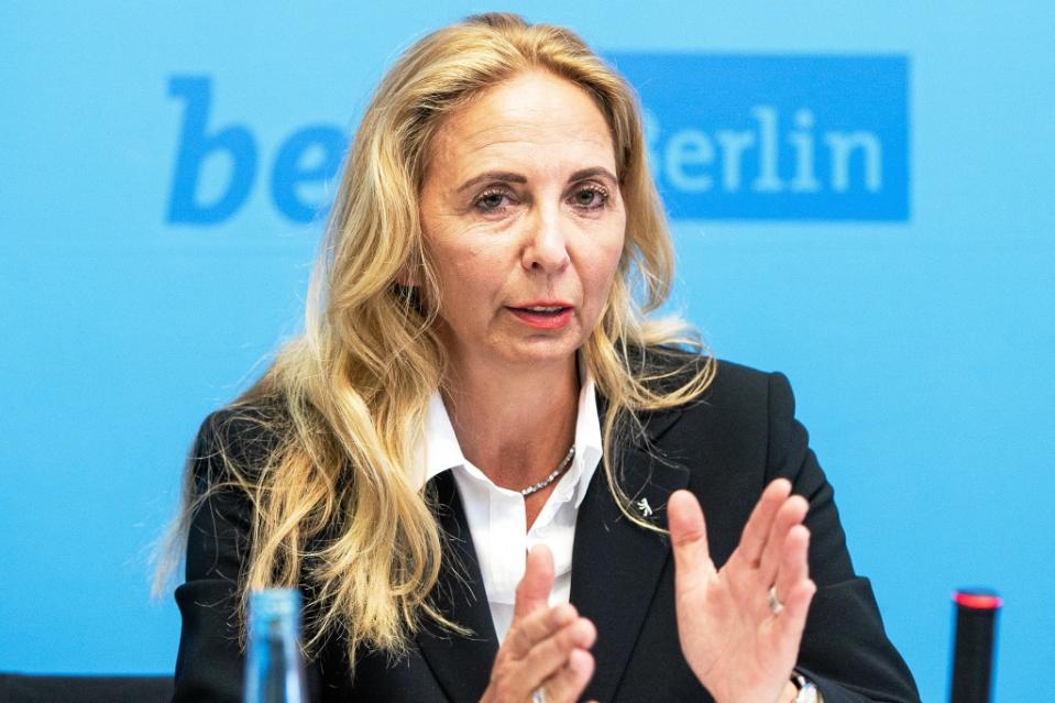 Polizeipräsidentin Barbara Slowik<span class="copyright">Christophe Gateau / dpa</span>