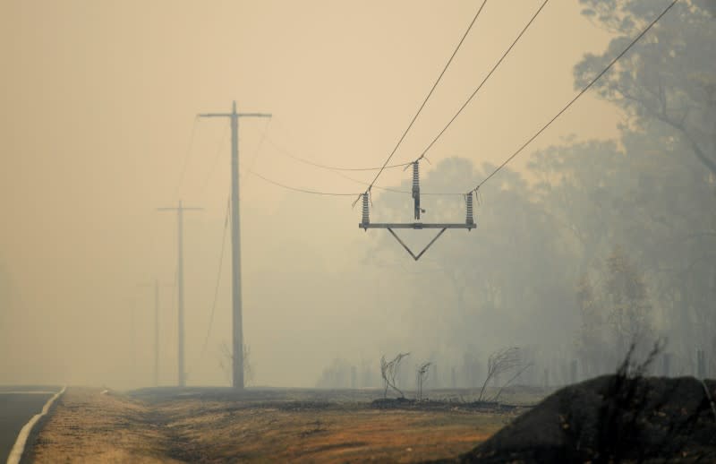 Bushfires in Mallacoota, Victoria