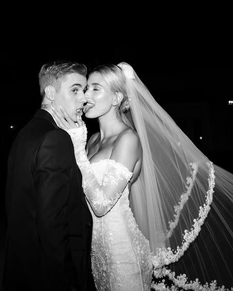 18) Justin Bieber and Hailey Baldwin - September 2020