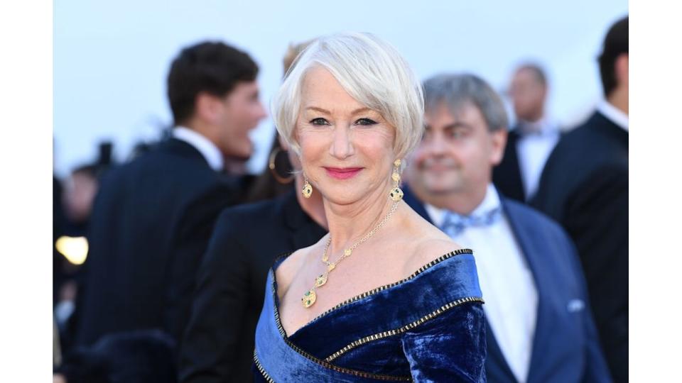 Actress Helen Mirren attends the screening of "Girls Of The Sun (Les Filles Du Soleil)" during the 71st annual Cannes Film Festival at Palais des Festivals on May 12, 2018 in Cannes, France