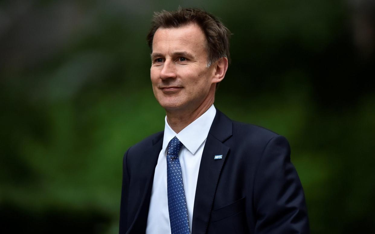 Health secretary Jeremy Hunt, who would oversee any reform to the social care system - REUTERS