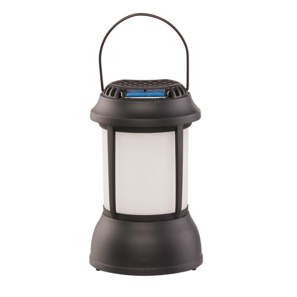 Thermacell Patio Shield Mosquito Repeller Lantern. Image via Walmart.