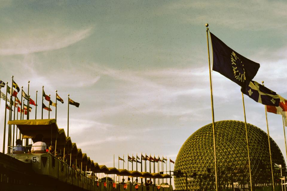 The beginning of Epcot