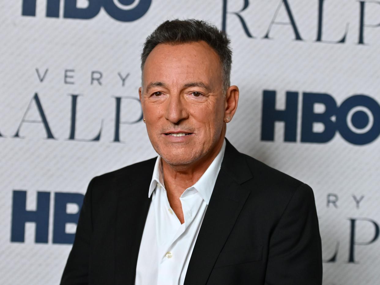 Bruce Springsteen attends the world premiere of HBO’s documentary ‘Very Ralph’ at the Metropolitan Museum of Art on 23 October 2019 in New York City (ANGELA WEISS/AFP via Getty Images)