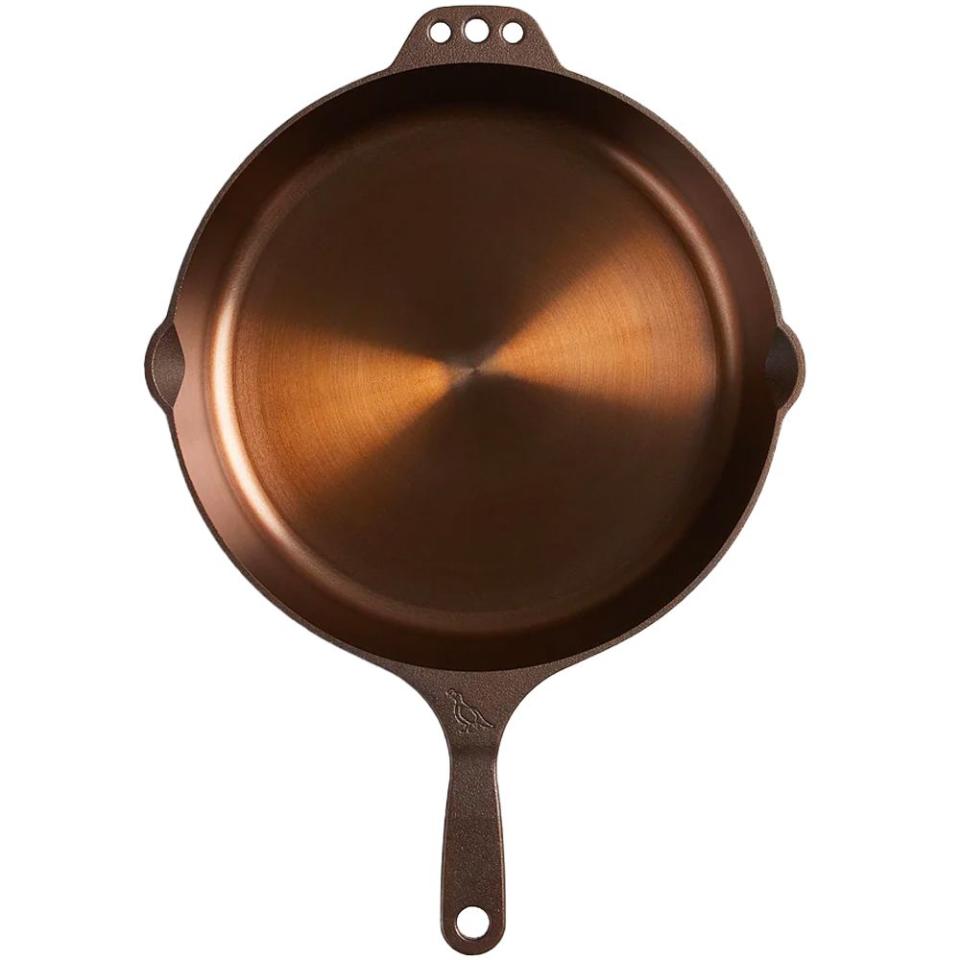 <p><a href="https://go.redirectingat.com?id=74968X1596630&url=https%3A%2F%2Fsmithey.com%2Fproducts%2Fno-12-cast-iron-skillet&sref=https%3A%2F%2Fwww.bestproducts.com%2Flifestyle%2Fg2067%2Fexpensive-luxury-gift-ideas%2F" rel="nofollow noopener" target="_blank" data-ylk="slk:Shop Now;elm:context_link;itc:0;sec:content-canvas" class="link ">Shop Now</a></p><p>No. 12 Cast Iron Skillet</p><p>smithey.com</p><p>$210.00</p>