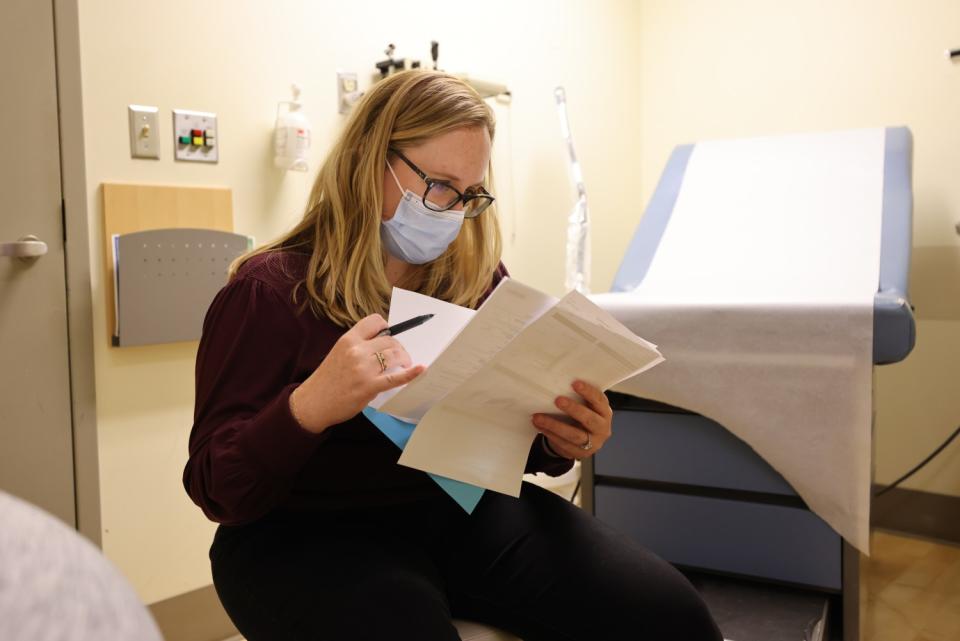 Dr. Emily Fay at the University of Washington Medical Center