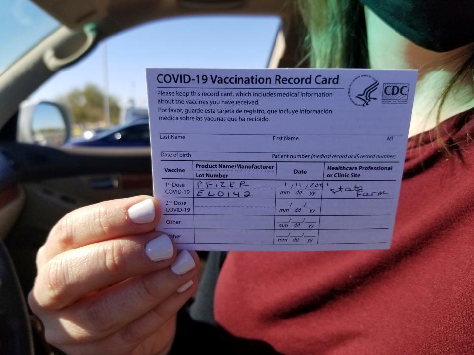 arizona vaccination card