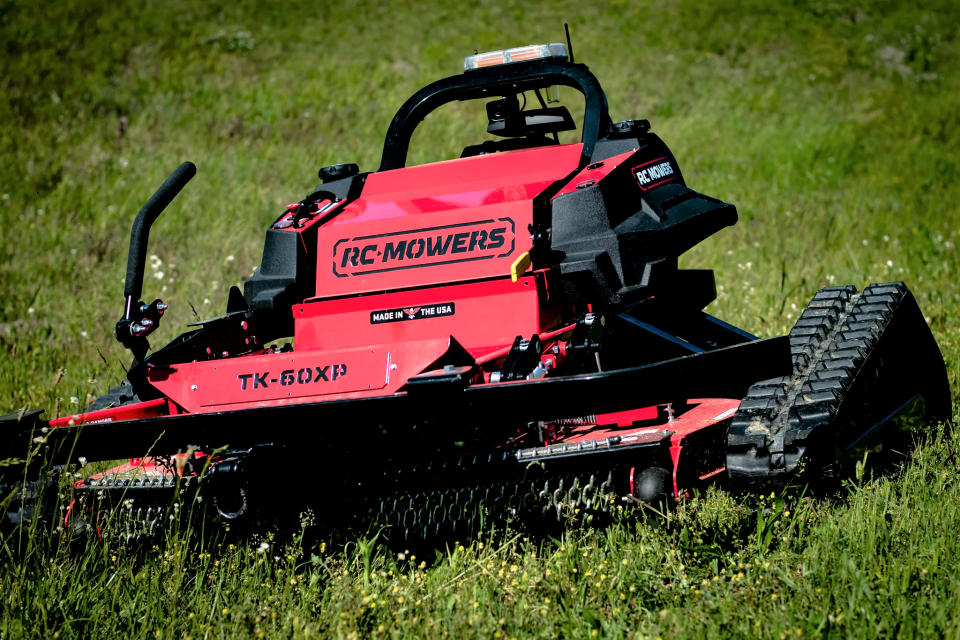 The TK-60XP is the largest machine, which is designed for a challenging rough terrain.