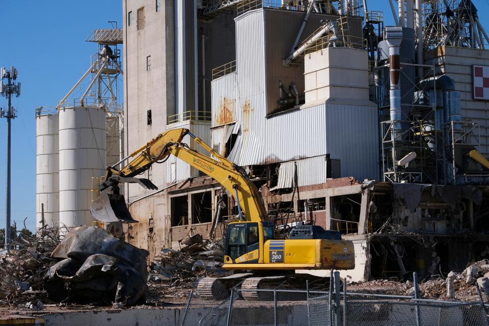 Demolition of the former Purina plant at NW 4 and Western Avenue is expected to open several acres up for development along the west fringe of downtown Oklahoma City.