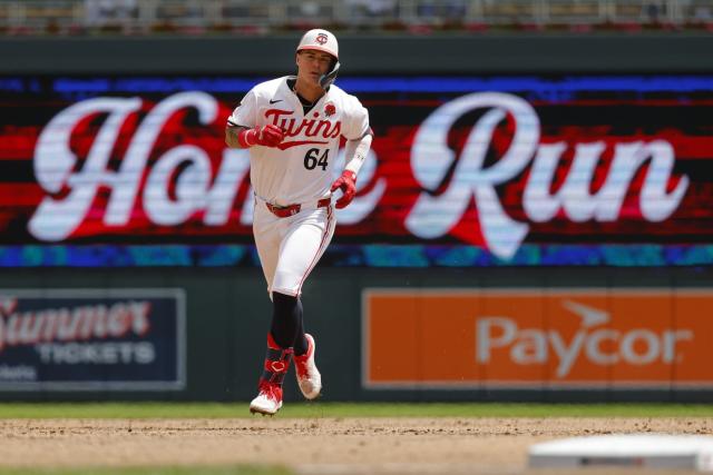 Twins take opener from Royals 6-5 with strong start from Ryan and homers by  Miranda and Larnach - Yahoo Sports