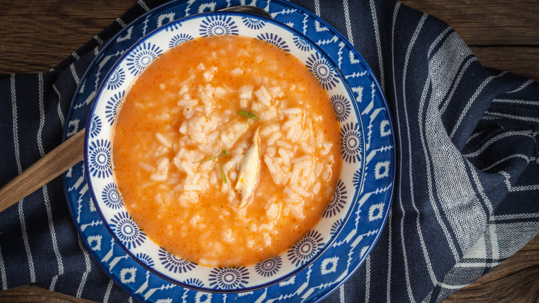 tomato soup with rice