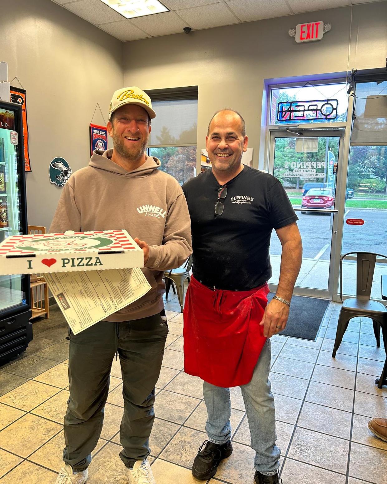 Bartstool Sports and One Bite founder David "El Presidente" Portnoy visits Peppino's in Chalfont to rate its Pizza. It is the second shop Portnoy has visited in Bucks County in recent days, setting off a pizza frenzy in the county.