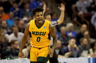 <p>Shahid wasn’t recruited by any Division 1 basketball programs so he had to attend Western Nebraska Community College where he played for two seasons. He was a standout athlete and caught the eye of NDSU. He transferred there after his sophomore season. </p>
