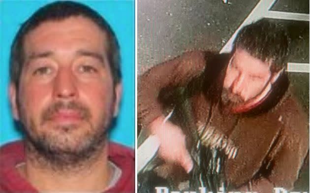 Robert Card, 40, has been named a person of interest in Wednesday night's mass shootings at a bar and bowling alley.