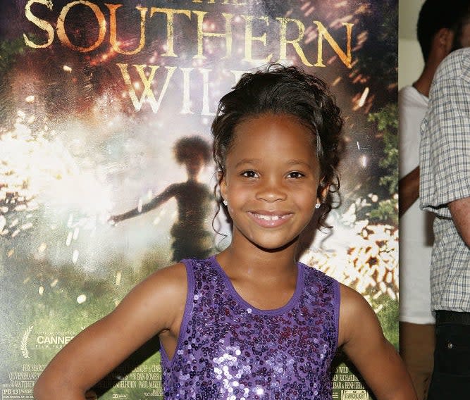 Quvenzhané Wallis at a screening of Beasts of the Southern Wild