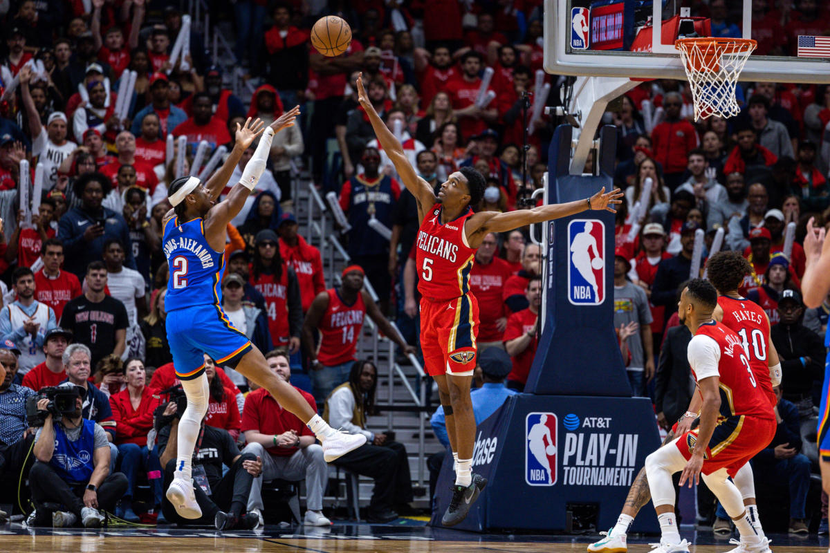 OKC Thunder at New Orleans Pelicans, Game Highlights, NBA Play-In  Tournament