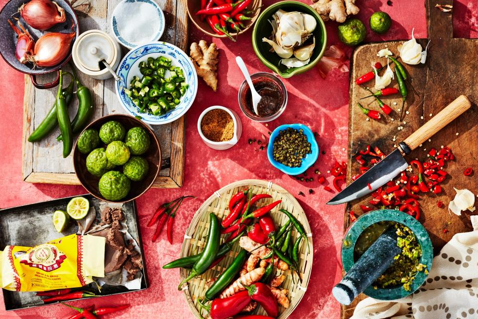 Sambal ingredients