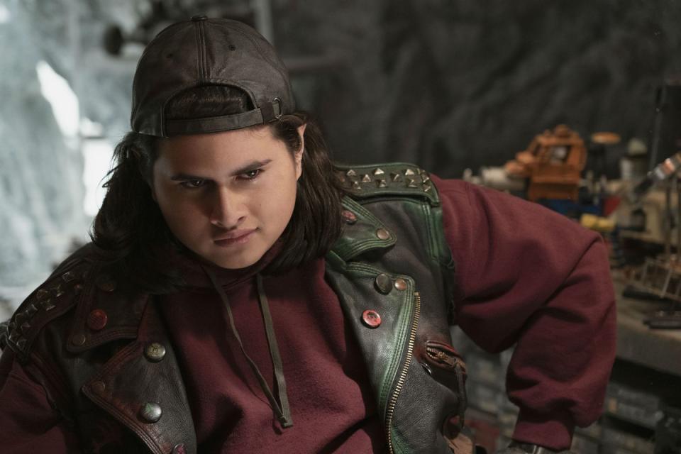 julian dennison as belsnickel in the christmas chronicles 2
