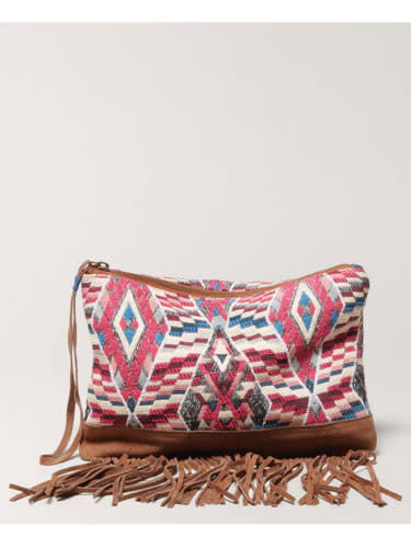 Boho: Fringed Bag