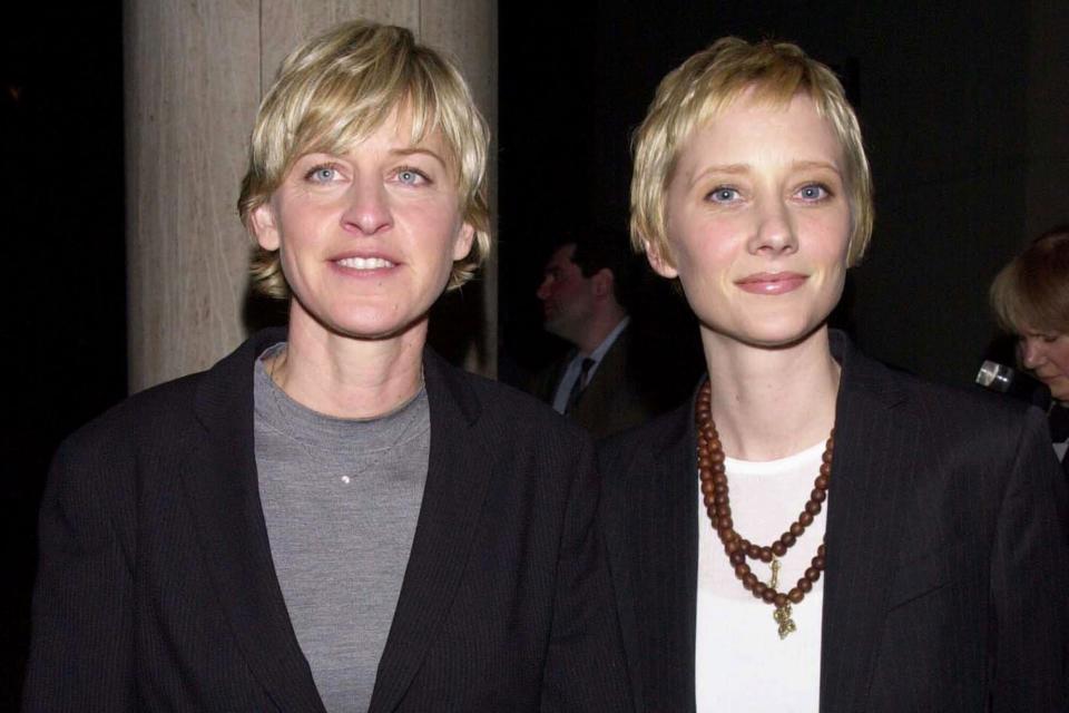 Ellen DeGeneres and Anne Heche