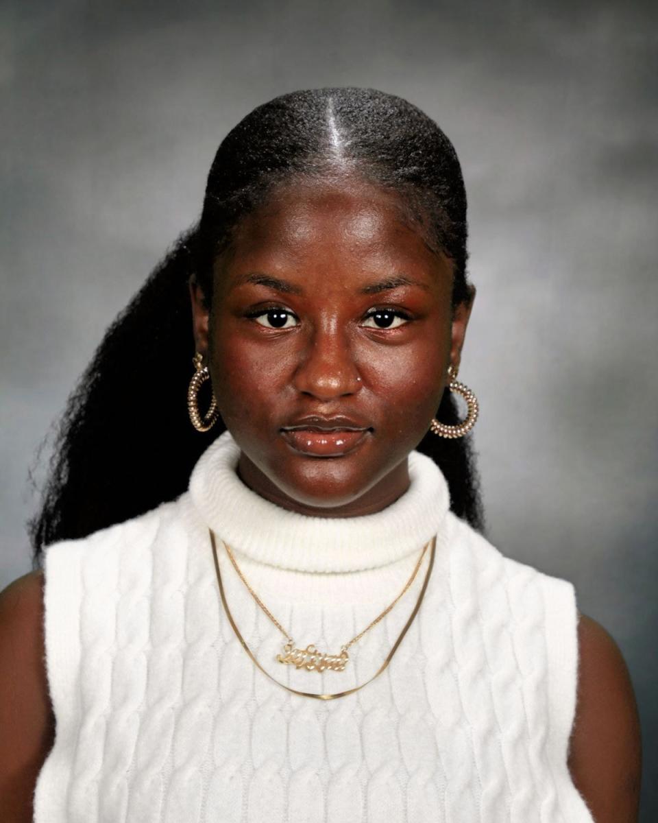 Sofiyat Bello is salutatorian of the Brockton High School Class of 2023.