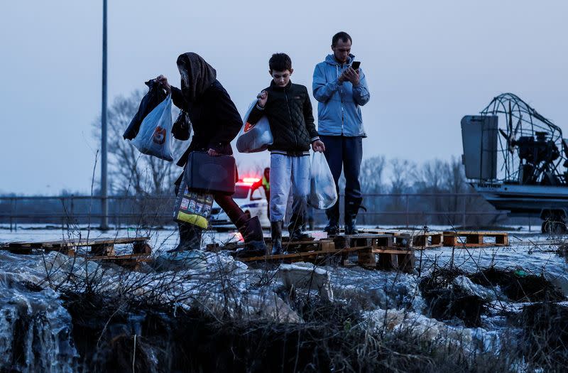 Flooding in Orenburg region