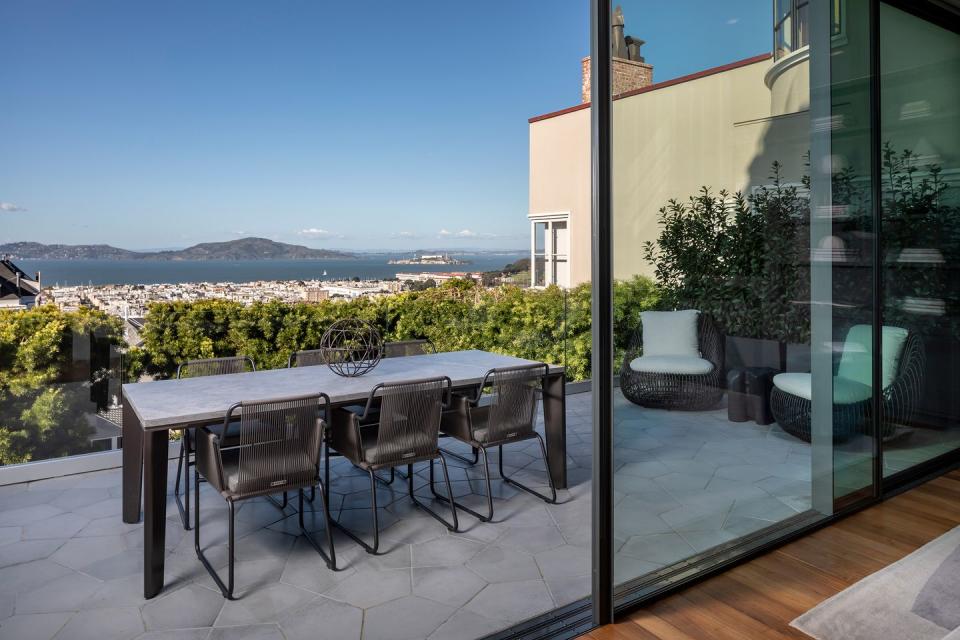 7) Outdoor Dining With Views to the Bay.