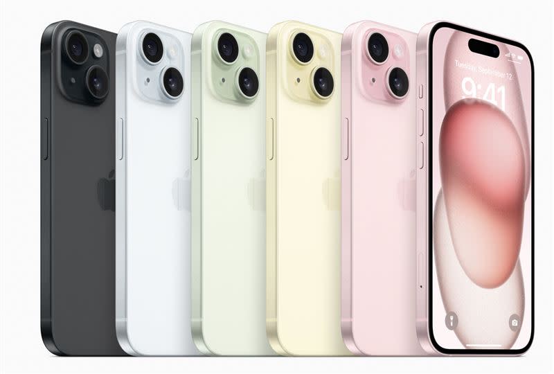 iPhone 15即將於本周五（9月22日）開賣。（圖／蘋果提供）