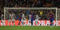 Football Soccer - FC Barcelona v Juventus - UEFA Champions League Quarter Final Second Leg - The Nou Camp, Barcelona, Spain - 19/4/17 Barcelona's Gerard Pique and Sergio Busquets look dejected Reuters / Albert Gea Livepic