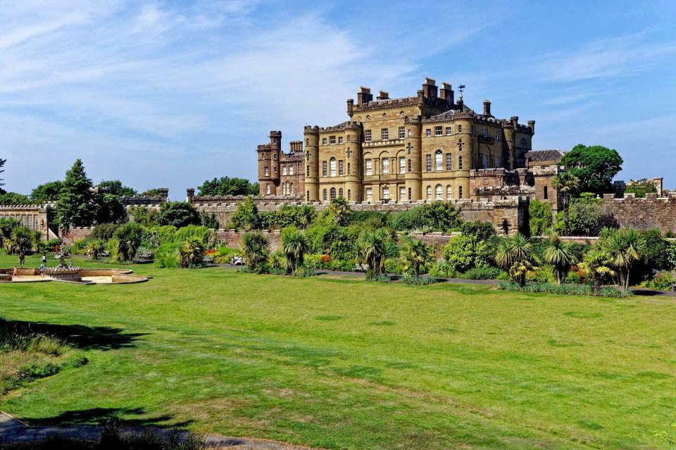 The Beautiful Culzean Castle near Maybole, Carrick on the Ayrshire Coast of Scotland, United Kingdom.