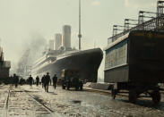 <b>Titanic (Sun, 9pm, ITV1)</b><br><br> This four-part take on the story of the ill-starred ocean liner, from ‘Downton Abbey’ creator Julian Fellowes, is the most costly TV drama made in the UK at £3 million an episode. So: is it any good? At the risk of stating the bleedin’ obvious, this – with its neatly inbuilt lines of social conflict between the haughty aristos in First Class, the squeezed middle in Second Class and the salt-of-the-earth iceberg fodder in Steerage – really is a continuation of ‘Downton Abbey’. Does the world need another retelling of the Titanic story, you might ask? Fellowes, amongst other things, says he wants to rehabilitate the reputation of First Officer William Murdoch, played here by Brian McCardie and portrayed as a coward in previous versions. Steven Waddington, Geraldine Somerville and Toby Jones are among the other talents in a huge, impressive cast. The series ends on 15 April, the 100 year anniversary of the tragedy.