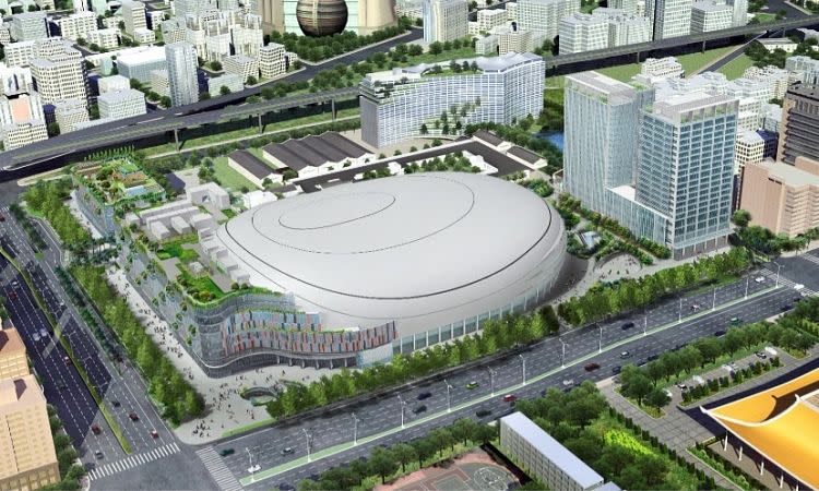 大家期待已久的大巨蛋商場「遠東Garden City」要開幕了 圖片來源：遠東集團