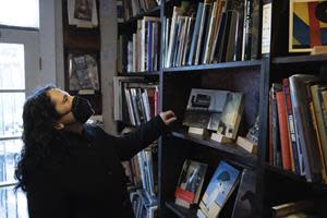 Administrator Guzman in Capitol Hill Books in Eastern Market