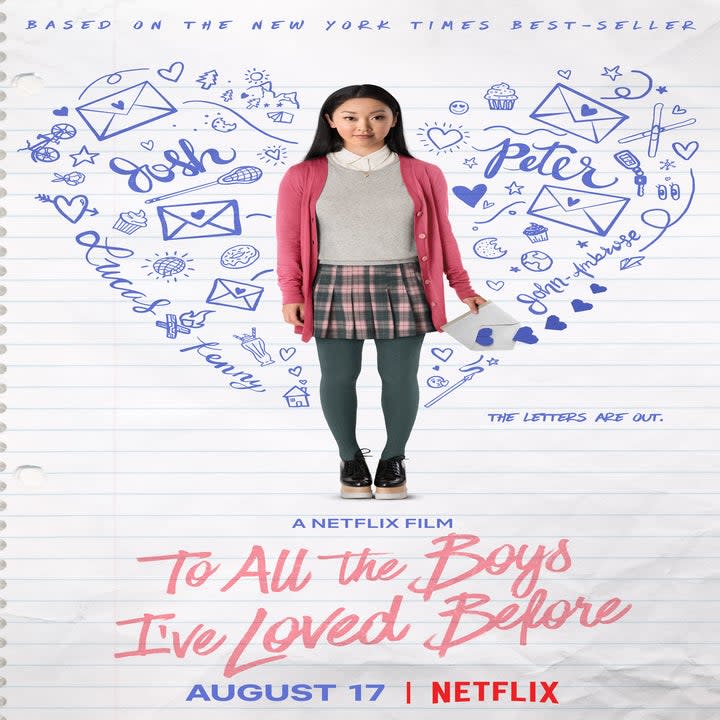 To All The Boys I've Loved Before movie poster.