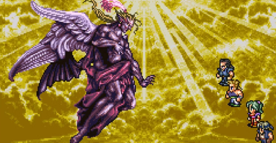 日式角色扮演遊戲時常使用西方宗教元素，天使是常客之一（圖片來源：Squre Enix）
