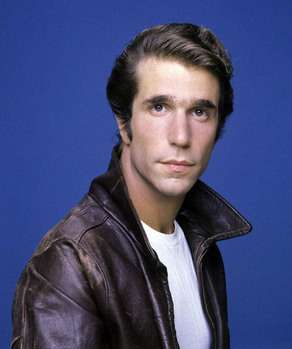 <b>Henry Winkler </b><br><br> Having adults play teens on TV is not a new trend. In fact, The Fonz — arguably the most iconic teen in TV history — was played by 29-year-old Henry Winkler! The too-cool-for-school bad boy was supposedly a 19-year-old dropout when "Happy Days" kicked off in 1974. He did eventually go on to earn his diploma in a "very special" episode. In 1999, Fonzie was ranked No. 4 on TV Guide's 50 Greatest TV Characters of All Time list. Whoa! That's way cool.