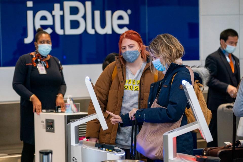 JetBlue has a $50 increase from Monday to Friday. EPA