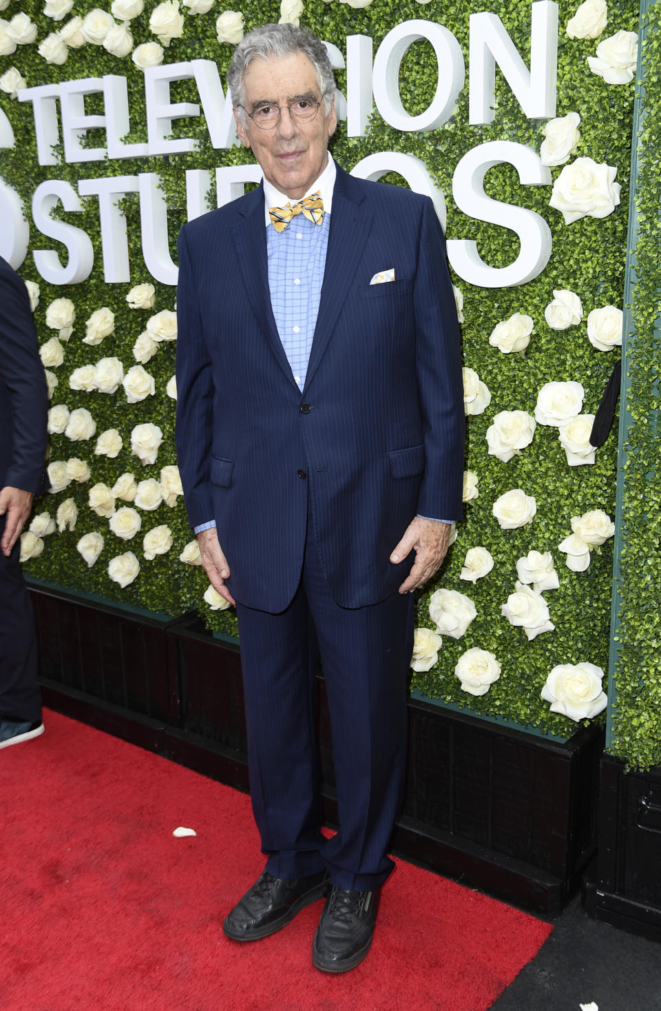 FILE - Elliott Gould attends the CBS Summer Soiree during the Summer TCA's on Aug. 1, 2017, in Los Angeles. Gould turns 84 on Aug. 29. (Photo by Richard Shotwell/Invision/AP, File)