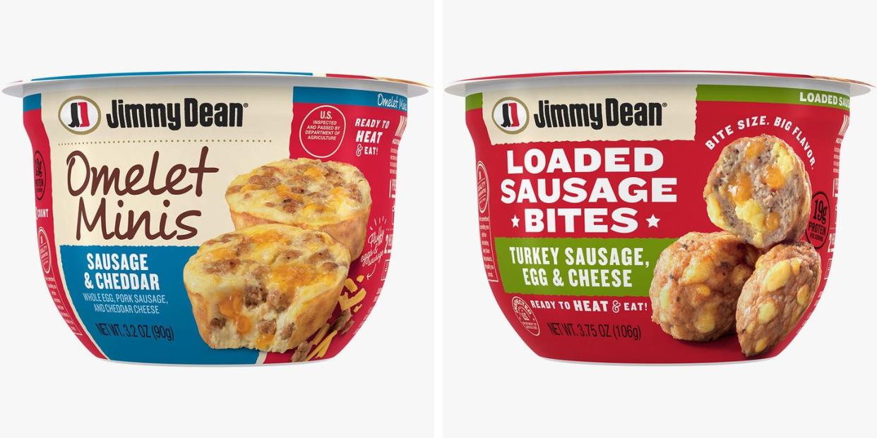 Jimmy Dean Has New Omelet Minis And Sausage Bites That Take Just 30 Seconds In The Microwave