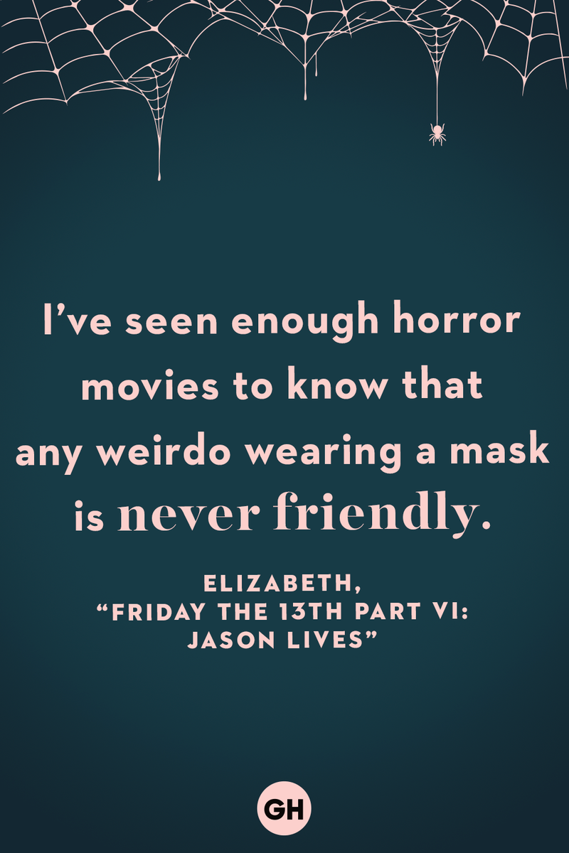 12) Elizabeth, "Friday the 13th Part VI: Jason Lives"