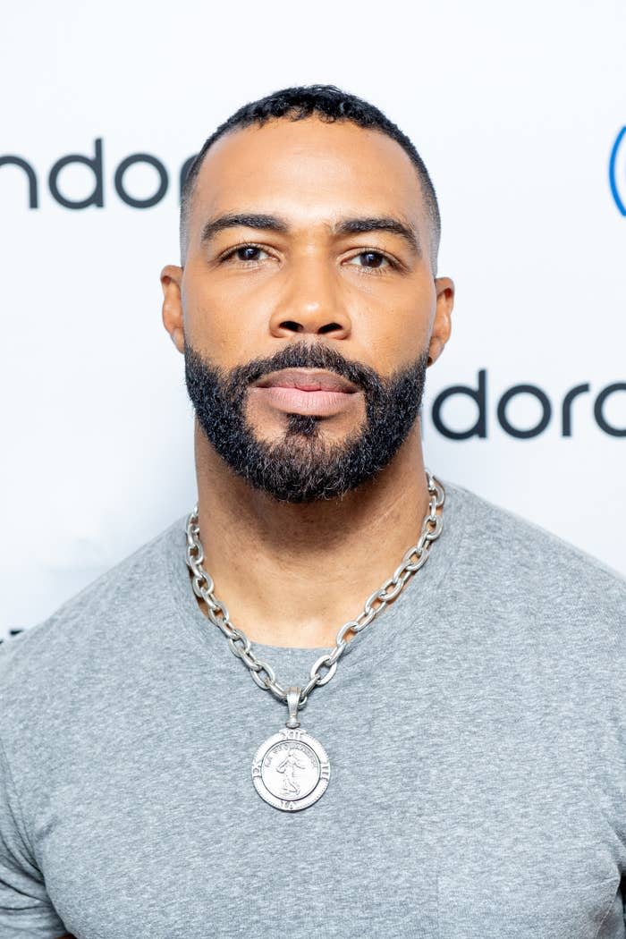 Omari Hardwick visits SiriusXM Studios on January 17, 2020 in New York City