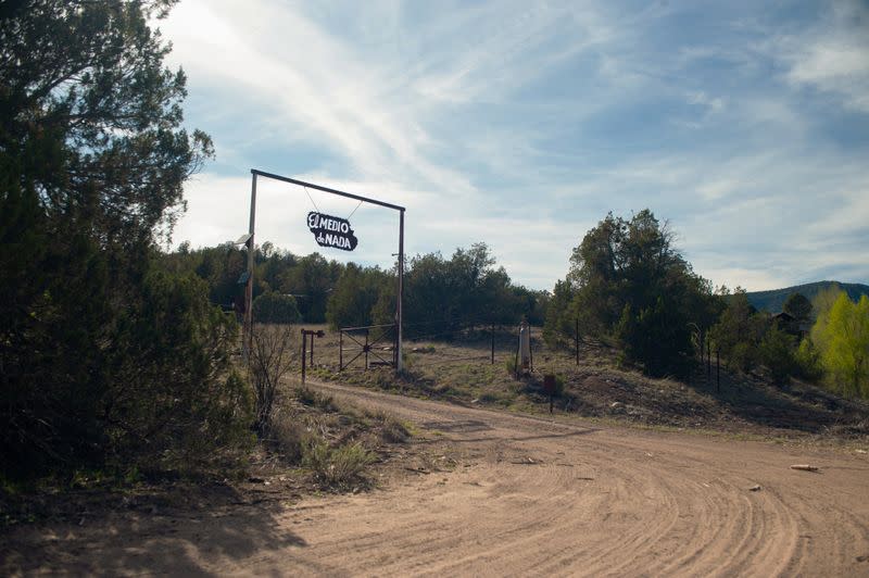 At the home of the Hardys in New Mexico